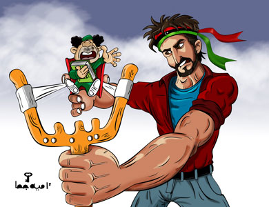 الكاريكاتير العالم العربي بعد مصر وتونس 1_106010