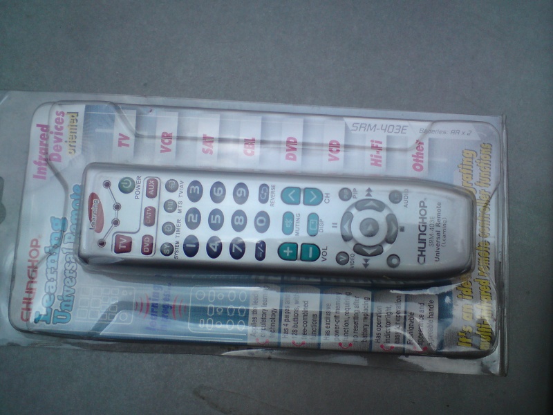 Chunghop 4-in-1 learning remote (new) Dsc01312