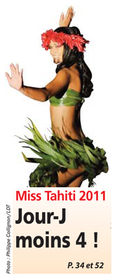 Article dans La Dépêche de Tahiti le 20 juin 2011 : Les Miss Tahiti 2011 en avant-première Page_028