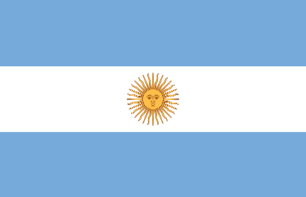 Eire 0 - 1 Argentina Flag_o10