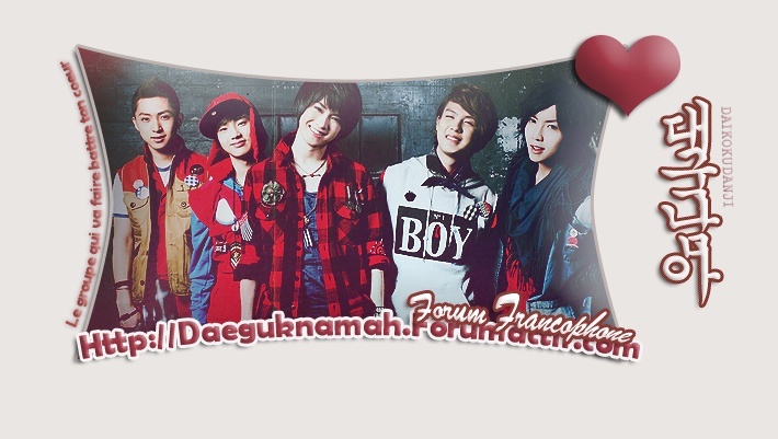 D-Na Family . Dae Guk Nam Ah is The Boss .