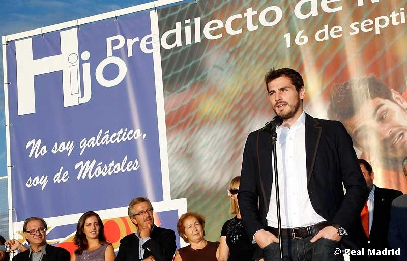 Iker Casillas, hijo prédilecto de Móstoles Mostol11