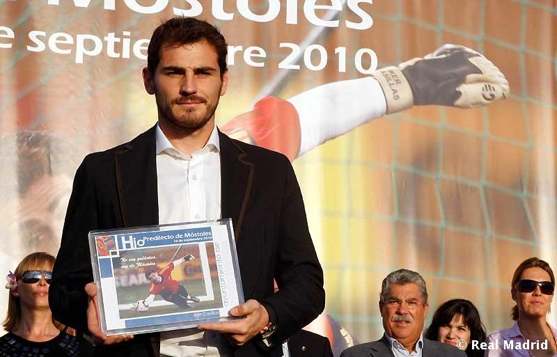 Iker Casillas, hijo prédilecto de Móstoles Mostol12