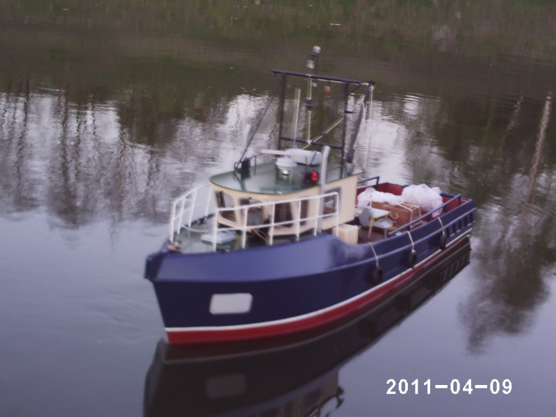 premier essais du trawler shirley ann de mon cousin hondpat. Phot0030