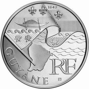 Les euros des régions 2010 Guyane10