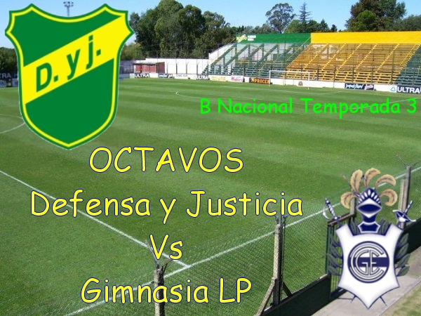 Defensa y Justicia Vs Gimnasia LP - Primera "B" Nacional Temporada 3 - Octavos Defens12