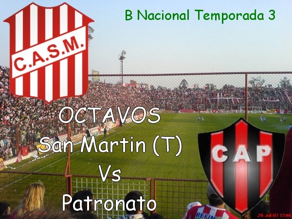 San Martin (T) Vs Patronato - Primera "B" Nacional Temporada 3 - Octavos San_ma10