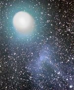 Užarena lopta vidljiva na nebu Comet_10
