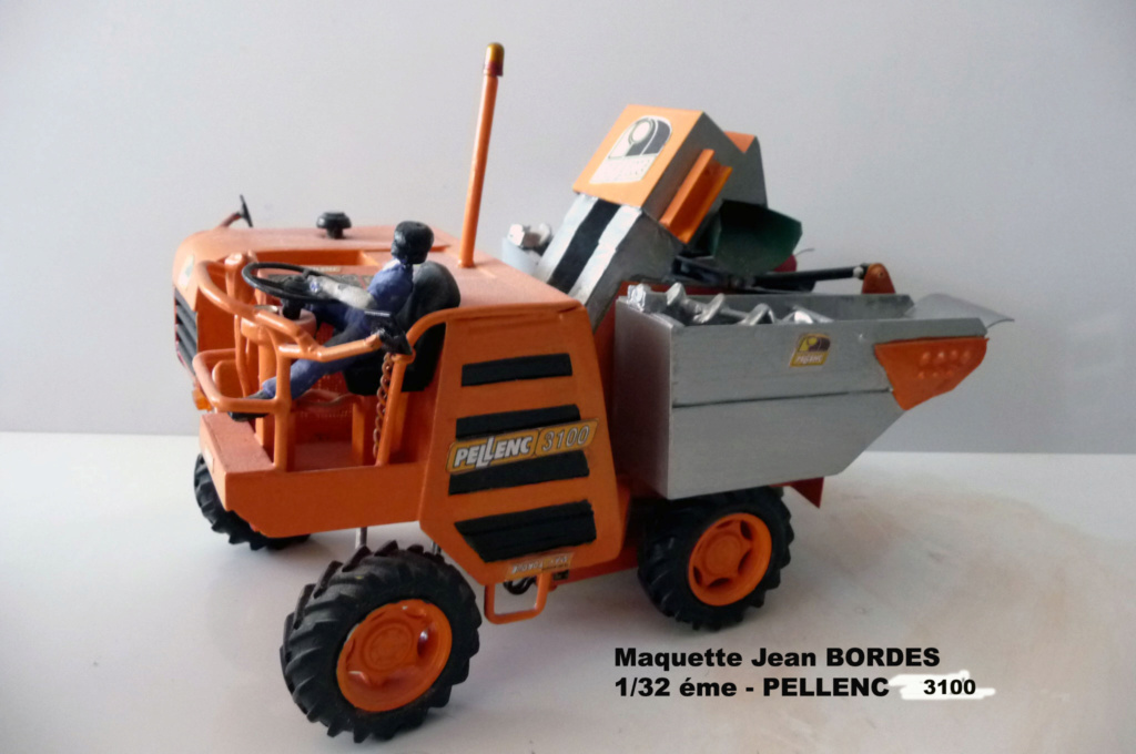 Machine à vendanger PELLENC 3100 réalisation perso 1/32ème   P1010110