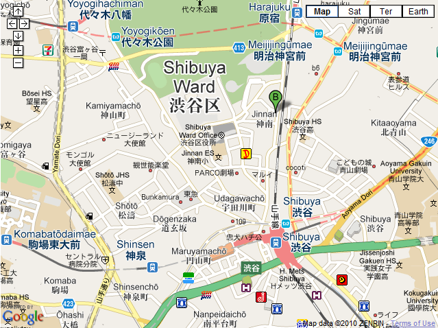 SKE48 (new) Shop at Shibuya Map10