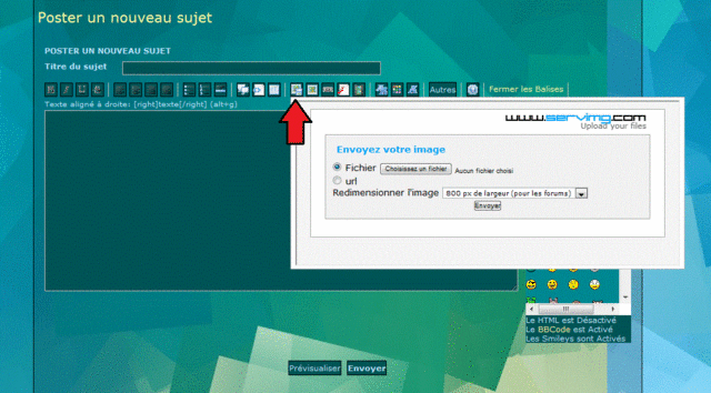 Comment utiliser les images sur ce forum ? Captur10