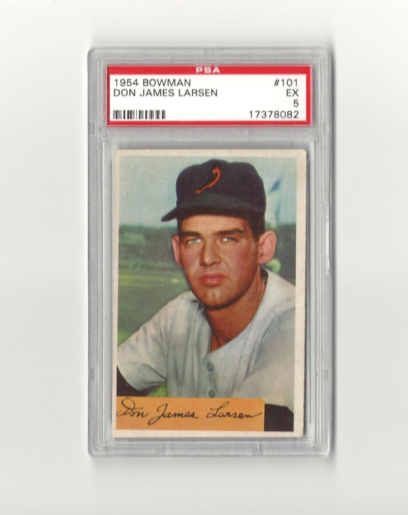 FS:// 1954 Bowman-Larsen RC-  PSA Graded 195510