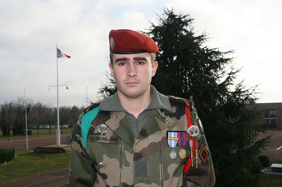MORILLON Florian 1er RCP - 62e soldat mort le 18 juin 2011 au Champ d'Honneur en Afghanistan  Morill10