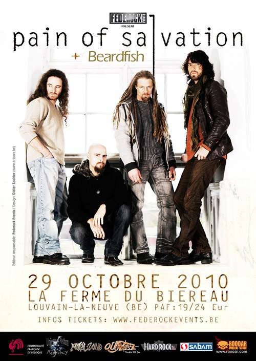 Pain Of Salvation +Beardfish - Louvain La Neuve - 29.10.2010 Pos10