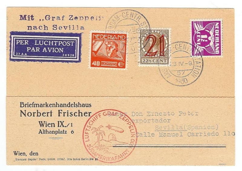 Osterreich - Zeppelin-Zuleitungspost 57_i_n10