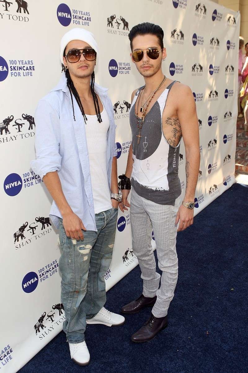 "Kaulitz Twins at Nivea's "Goodbye Cellulite, Hello Bikini" Pool Party" Twin210