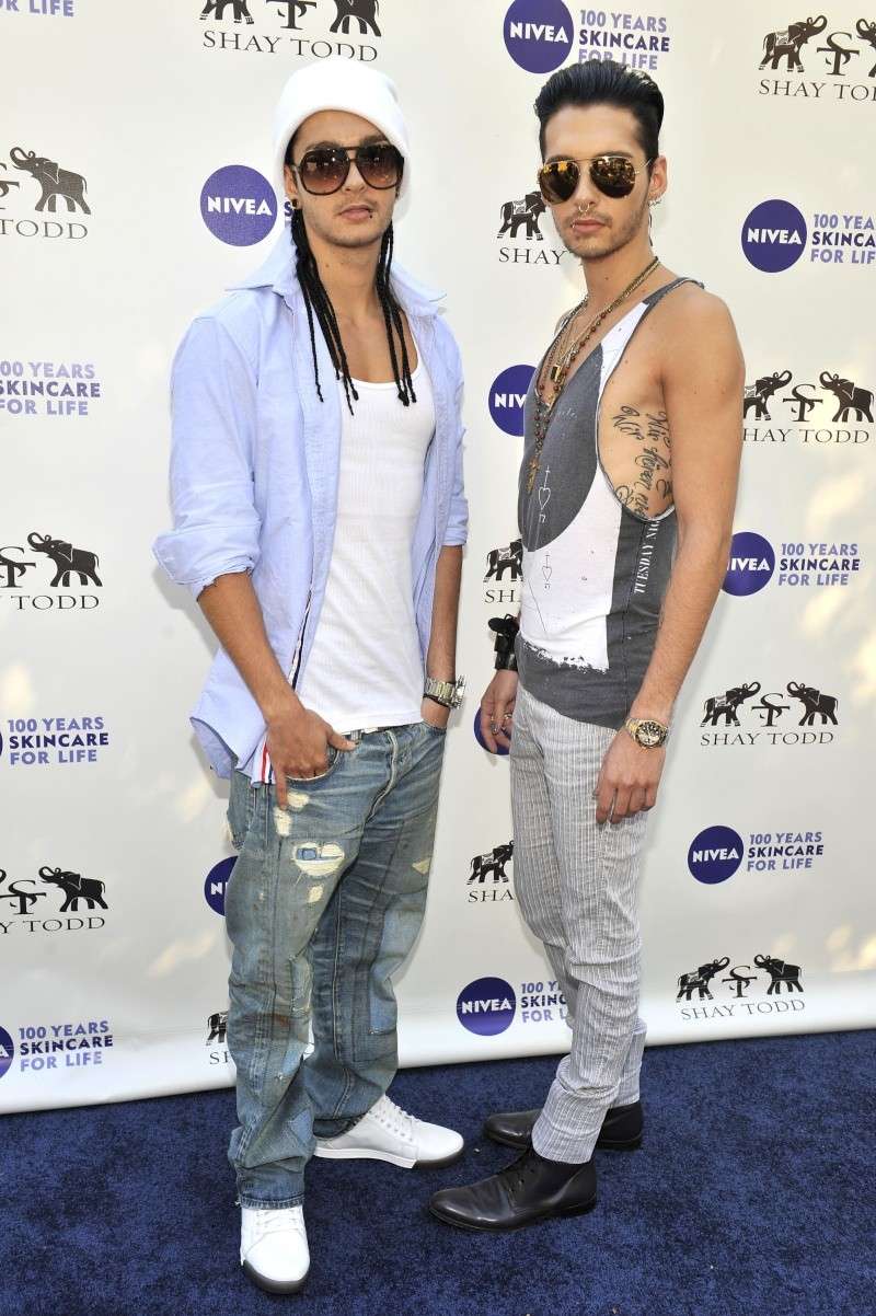 "Kaulitz Twins at Nivea's "Goodbye Cellulite, Hello Bikini" Pool Party" Twin610