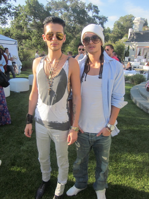 "Kaulitz Twins at Nivea's "Goodbye Cellulite, Hello Bikini" Pool Party" Twin810