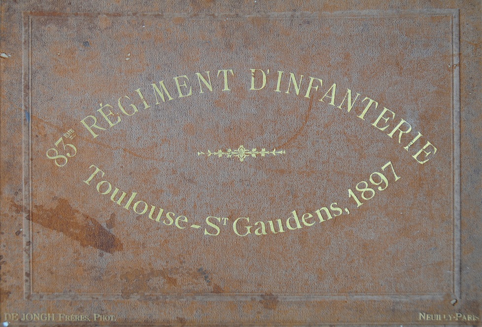 Album 83 Régiment d'infanterie Toulouse St Gaudens 1897 en photos originales 010