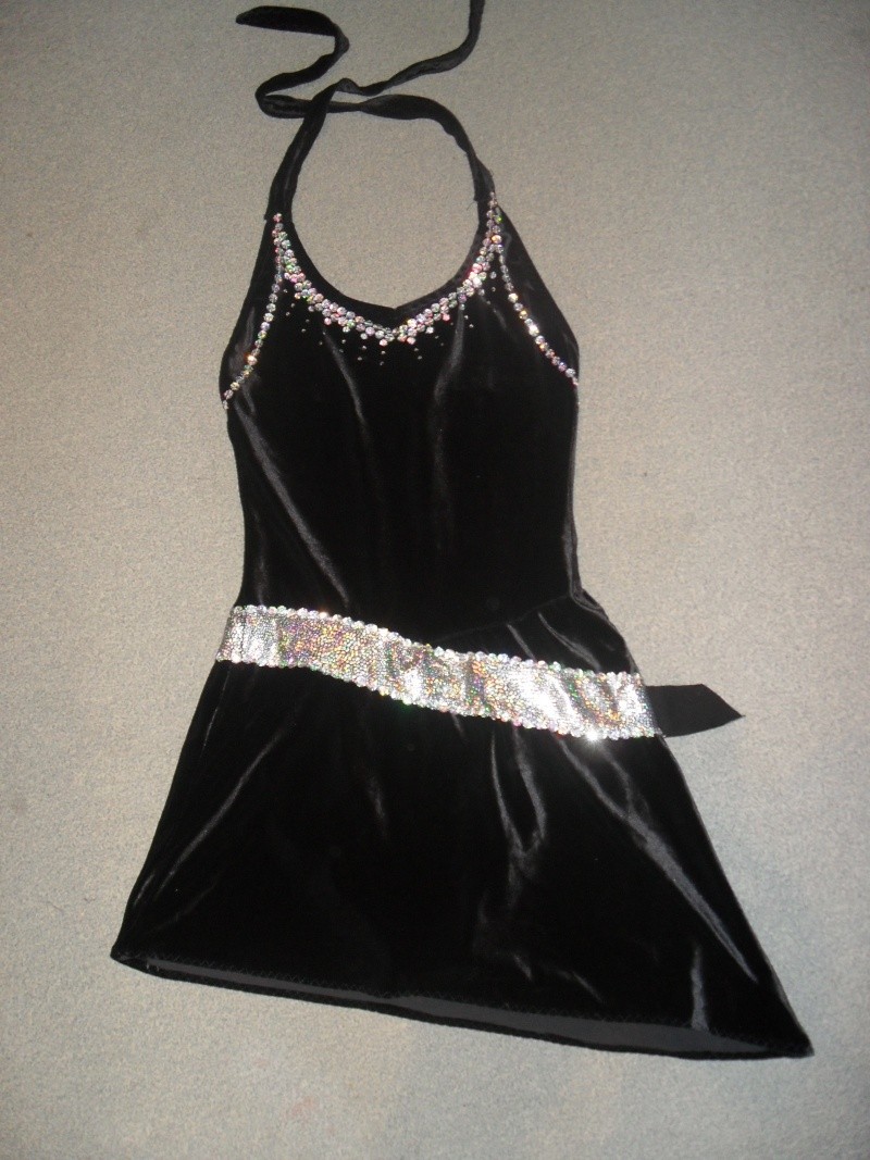 schwarzes Kleid 164/170 Schwar10