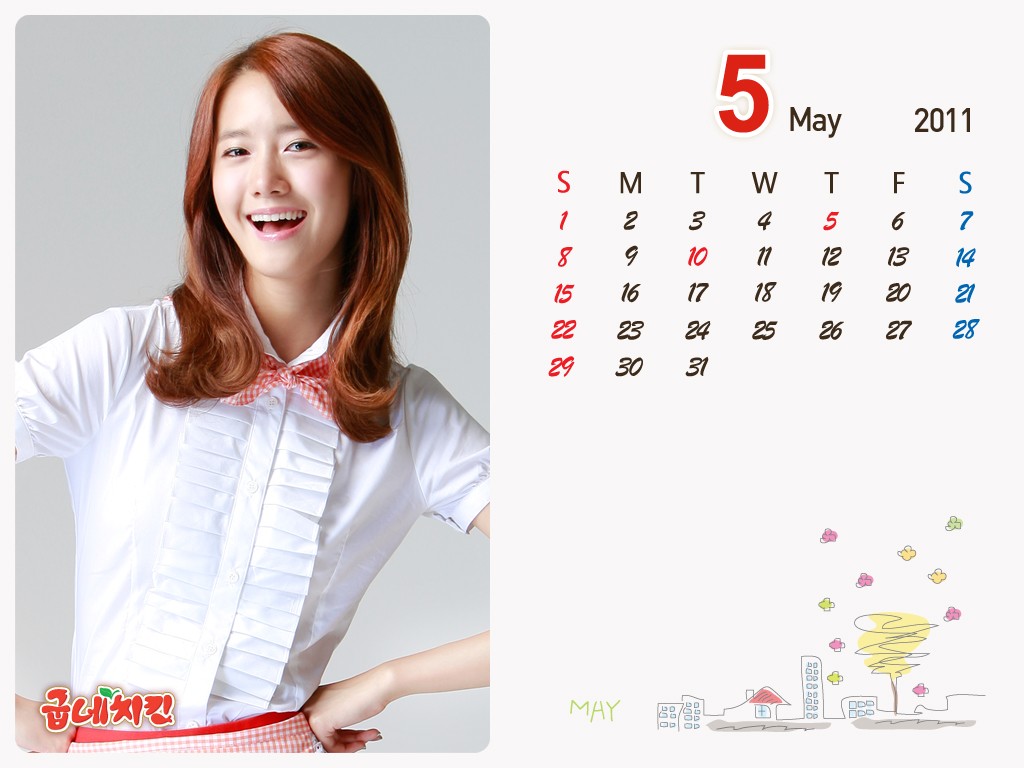 {Imagen} 110426 Yoona - Fondos de wallpaper Calendario - Mayo 2011. Yonnam10