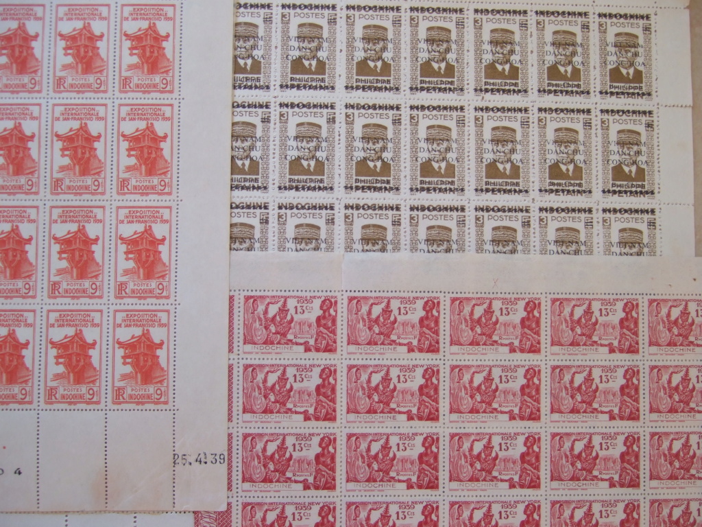 Planches timbres Indochine Française 1939 Petain ....ESC SEPT1 Dscf6020