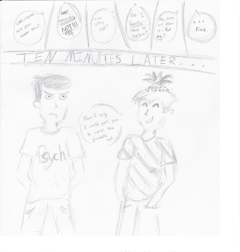 Some (badly drawn) Shassie Comics Shassi14