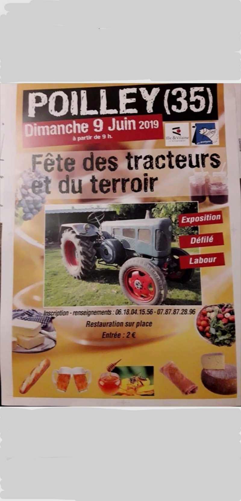 35 - POILLEY  fete des tracteurs et du terroir le 9 Juin 2019 Image010