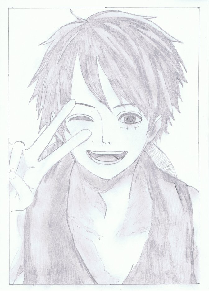 A vos crayons et vos claviers ! 8D - Page 4 Luffy_12