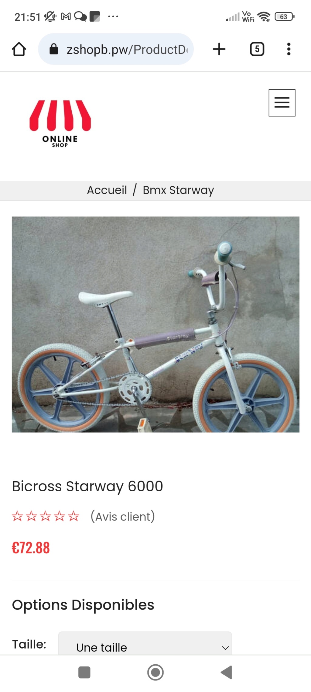 Bicross Starway 6000 Screen28