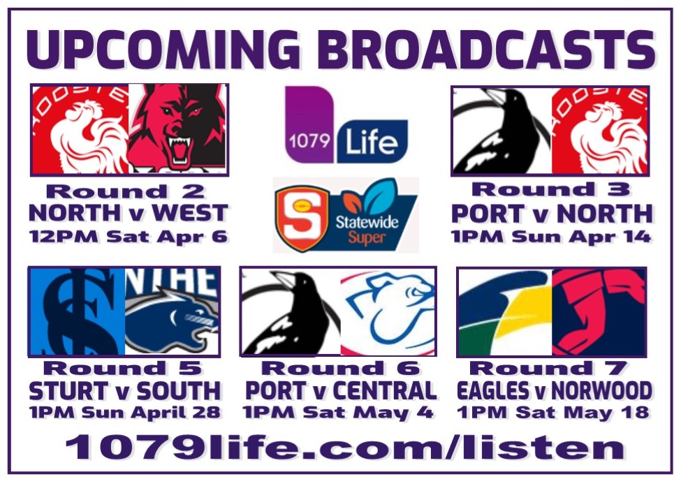 SANFL Broadcast Details Upcomi10