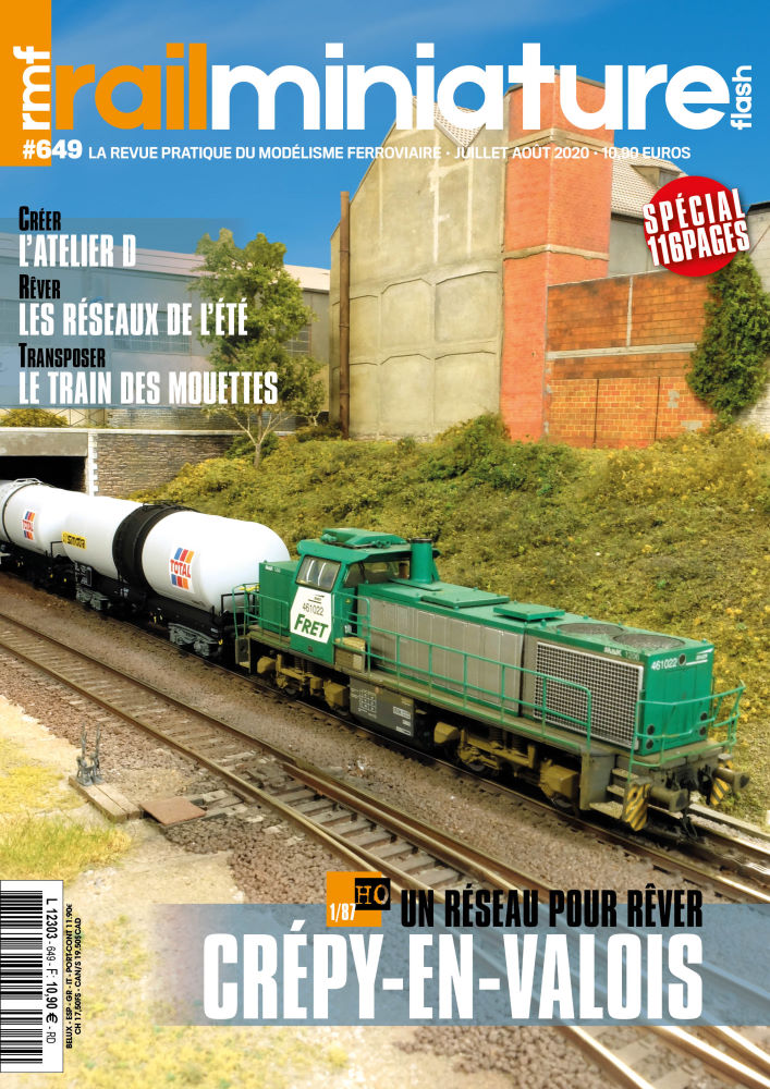 Rail Miniature Flash #649 juillet / aout 2020 Couv-615