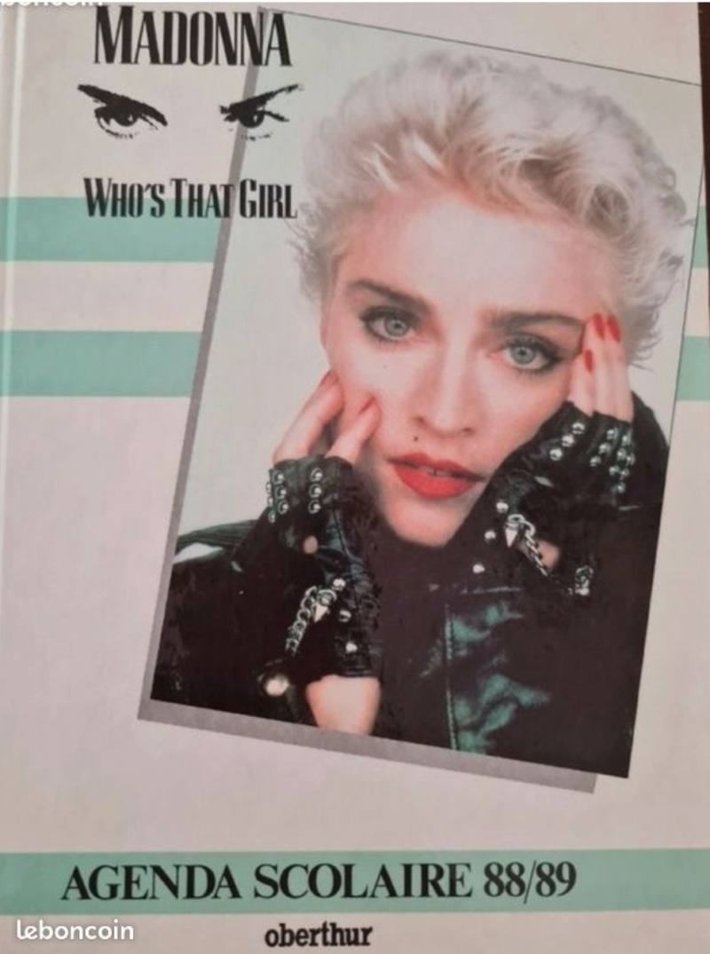 Recherche agenda scolaire Madonna 88/89 et 89/90 (editeur oberthur)  Screen10