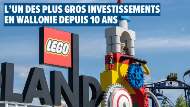#Belgique : Le parc #Legoland s'installe officiellement sur l'ancien site de #Caterpillar à #Gosselies 13115410