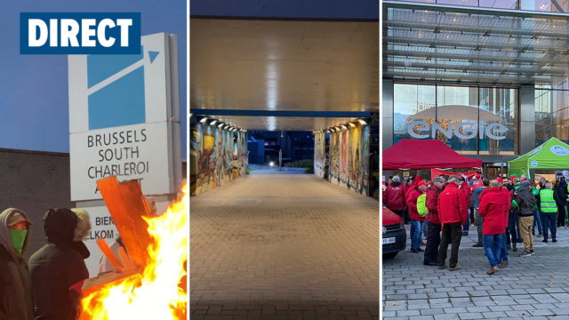 #Belgique : #TransportsPublics, #aéroports, #supermarchés,...: voici les secteurs impactés par la #GrèveNationale 13359410