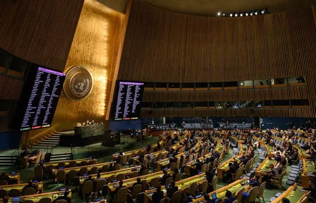 #GuerreEnUkraine : L’#ONU condamne largement la #Russie pour ses « annexions illégales » 640x4723