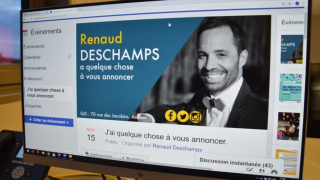 #Municipales2020 : #RenaudDeschamps devrait être #candidat à la mairie d’#Amiens B9721511