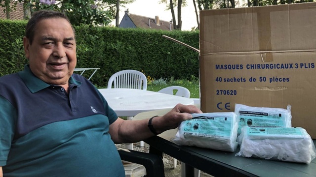 #Coronavirus : l’#association franco-marocaine a distribué près de 30 000 #masques à #Amiens B9723413