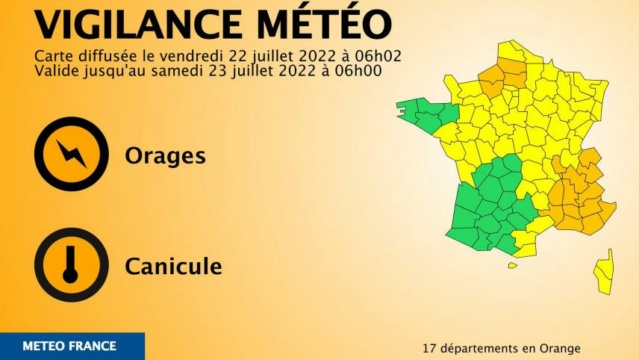#Orages : #AlerteOrange sur l’#Oise et la #Somme ce vendredi B9731523