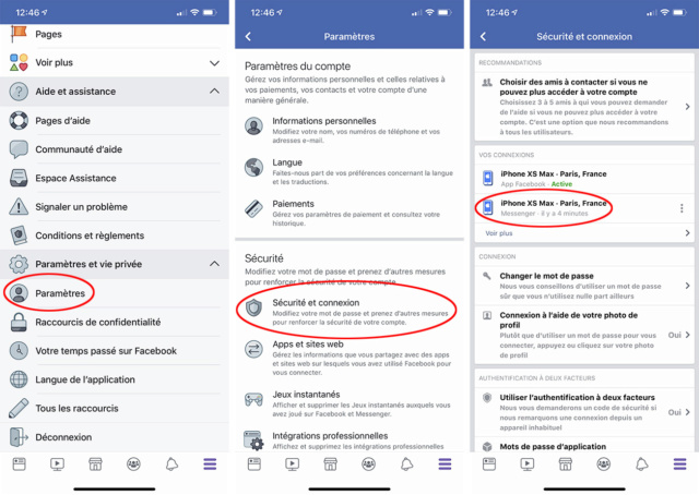 #TMCweb3 : Comment #Facebook vous empêche de vous déconnecter de #Messenger et #WhatsApp Ddcea010