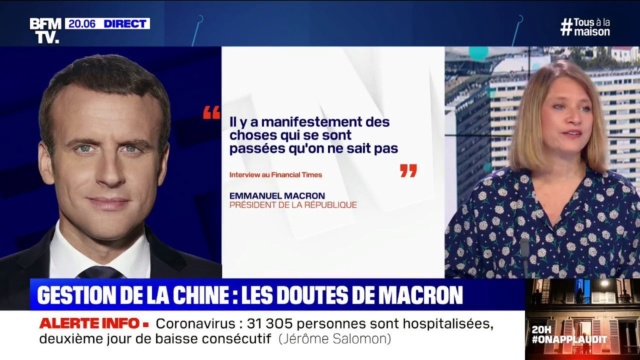 "Des choses se sont passées que nous ne savons pas": les doutes de #Macron sur la gestion du #virus en #Chine Image90
