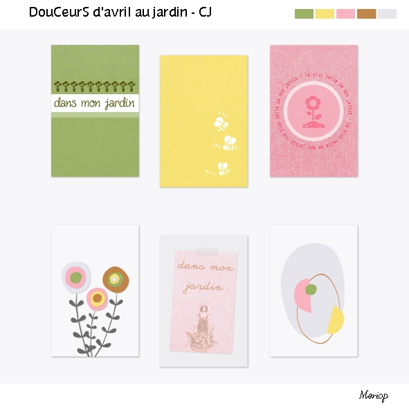 Les cartes journaling DouCeurS d'avril au jardin Pv_jc010