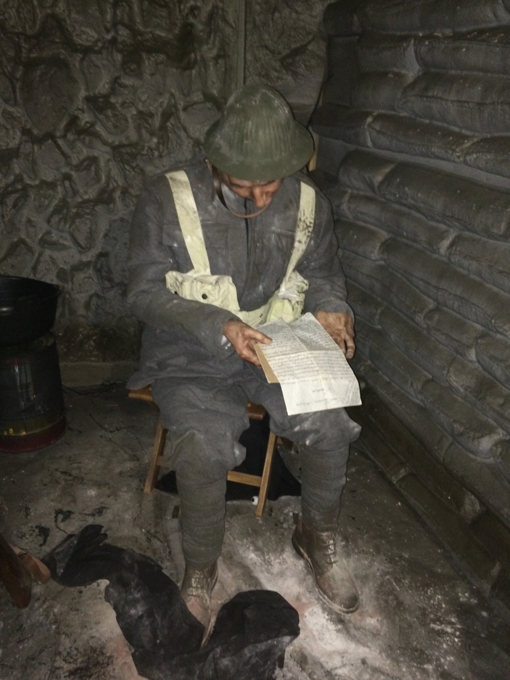 Le soldat portugais 1917-1918 (photos du musée militaire de Lisbonne) 2015-045