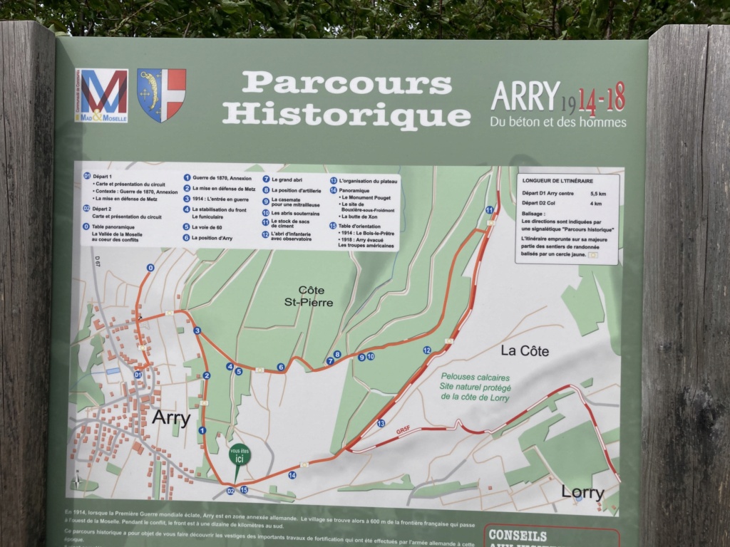 Parcours historique Arry 1914-1918 en Moselle 4ba06710