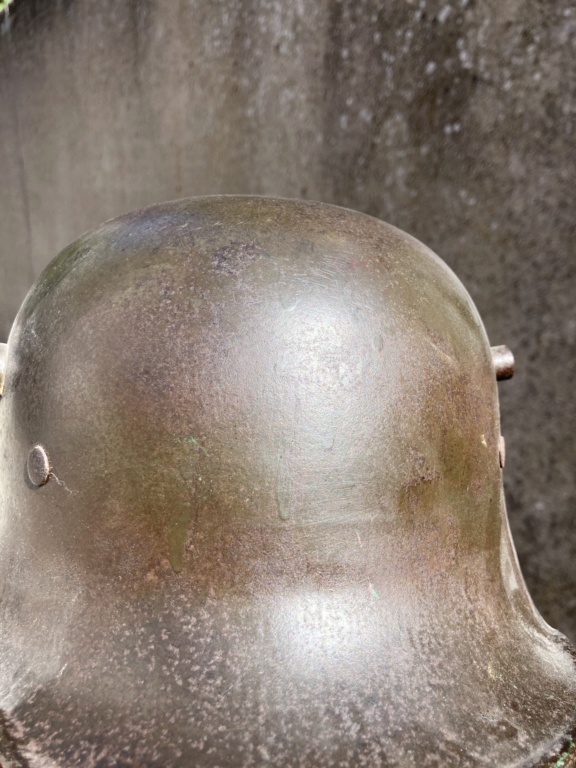 (M) Stahlhelm modele 1918 A CLÔTURER  B8ff0910