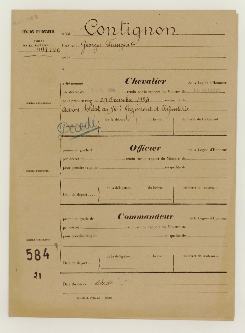 (A) Carnet d'un soldat blessé au Chemin des Dames le 14/04/1917 VENDU E110