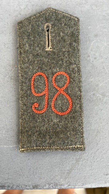 (E) Patte d'épaule du Metzer Inf.-Regt. Nr 98 (Metz) À clôturer Thumb716