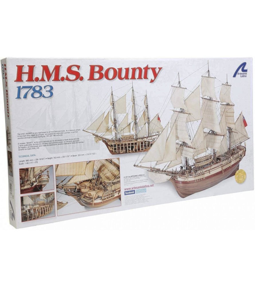 HMAV Bounty 1783 [Artesania Latina 1/48°] de cuirassé38 Hms-bo11