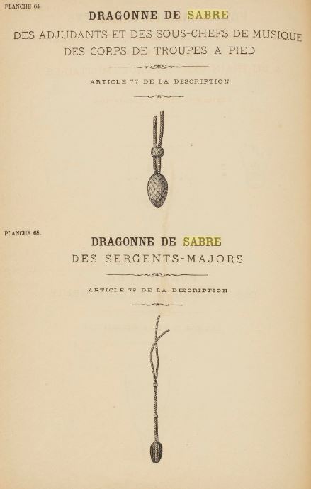 dragonne sabre modele 1845 ! 1879_d10