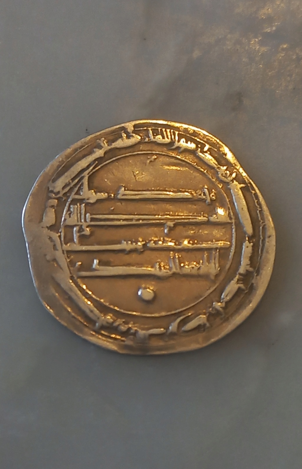Dírham Abassida, 164 H, Medinat al Salam (Bagdad), Muhammad al-Mahdī 20240210